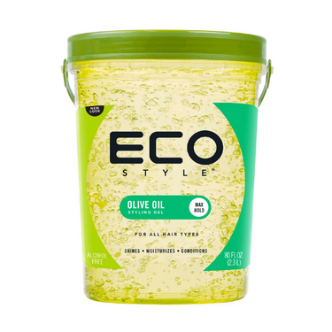 Eco Style Olive Oil Professional Styling Gel – 80 fl oz - ANNS BEAUTY SUPPLY
